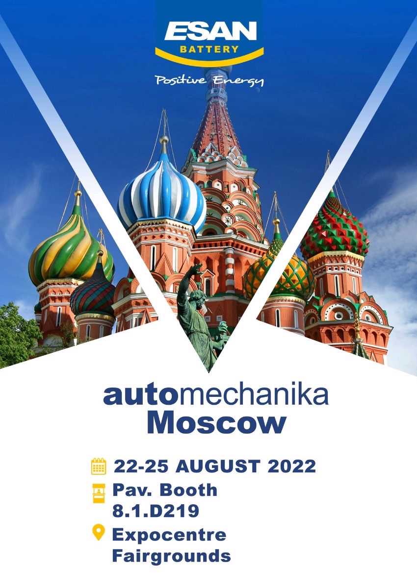 Esan Akü, MIMS Automechanika Moscow 22’deydi